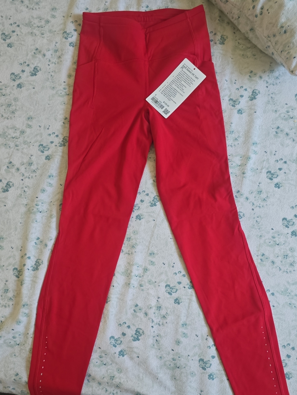 lululemon athletica Red High-Rise Leggings